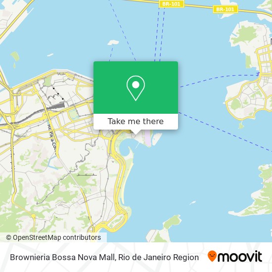 Brownieria Bossa Nova Mall map