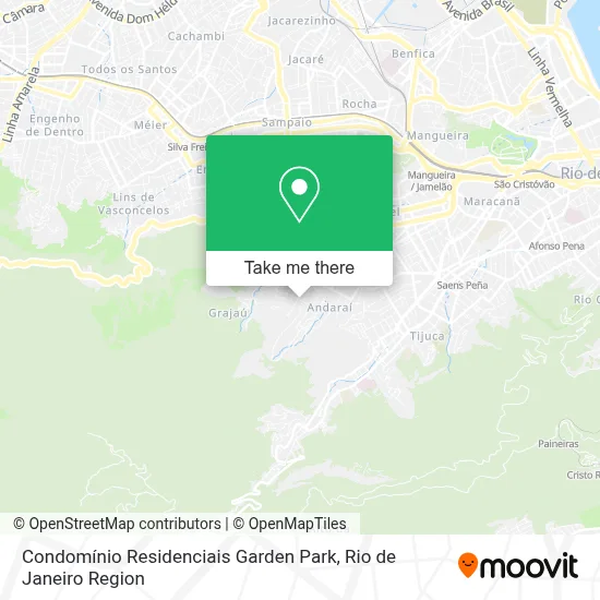 Condomínio Residenciais Garden Park map