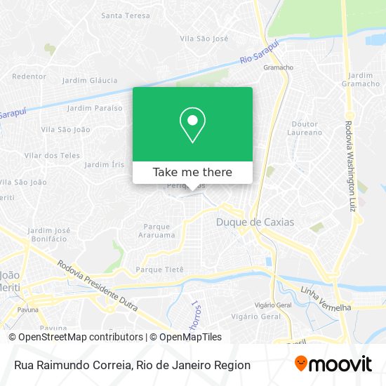 Rua Raimundo Correia map