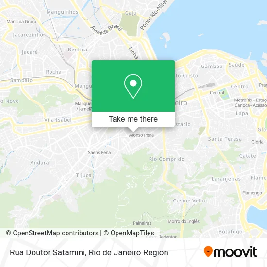 Rua Doutor Satamini map