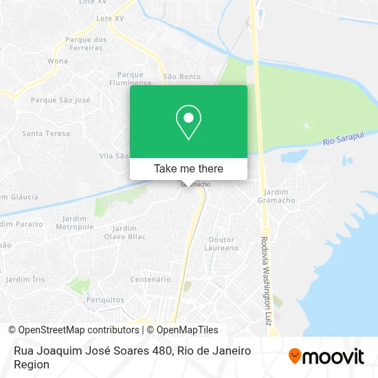 Rua Joaquim José Soares 480 map