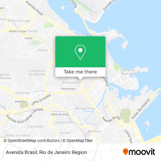 Avenida Brasil map