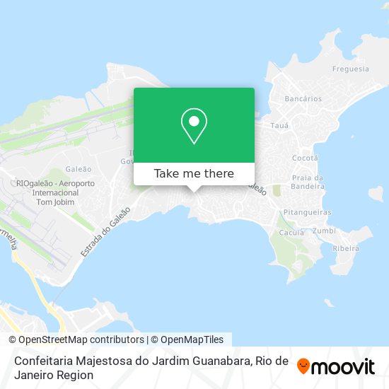 Confeitaria Majestosa do Jardim Guanabara map