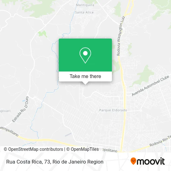 Rua Costa Rica, 73 map