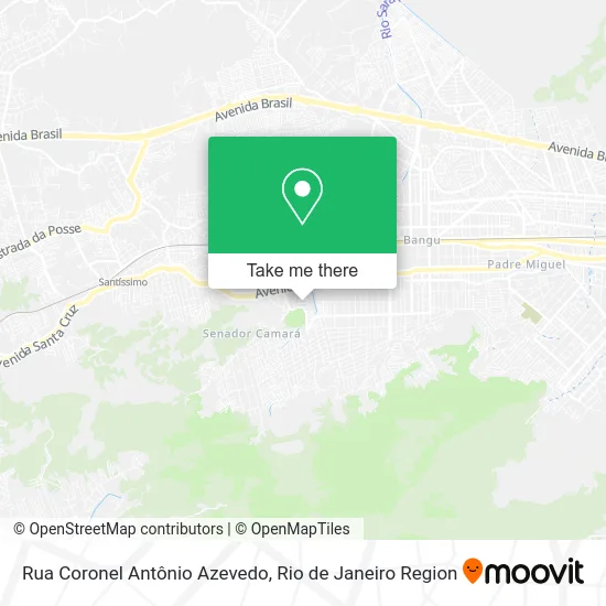 Rua Coronel Antônio Azevedo map