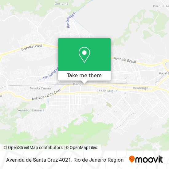 Avenida de Santa Cruz 4021 map