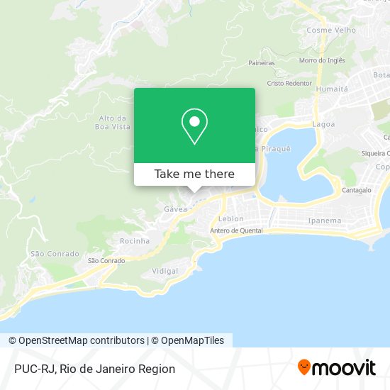 Mapa PUC-RJ