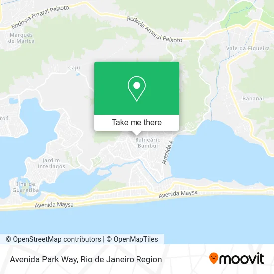 Avenida Park Way map