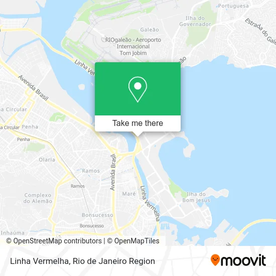 Linha Vermelha map