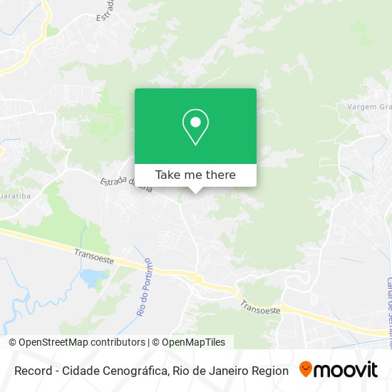 Record - Cidade Cenográfica map