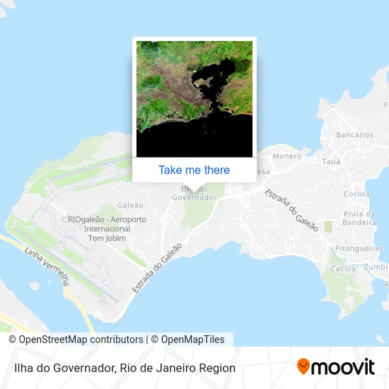 Ilha do Governador map
