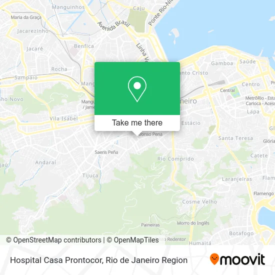 Hospital Casa Prontocor map