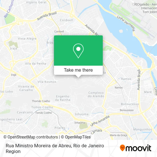 Rua Ministro Moreira de Abreu map