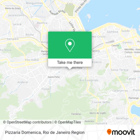 Pizzaria Domenica map