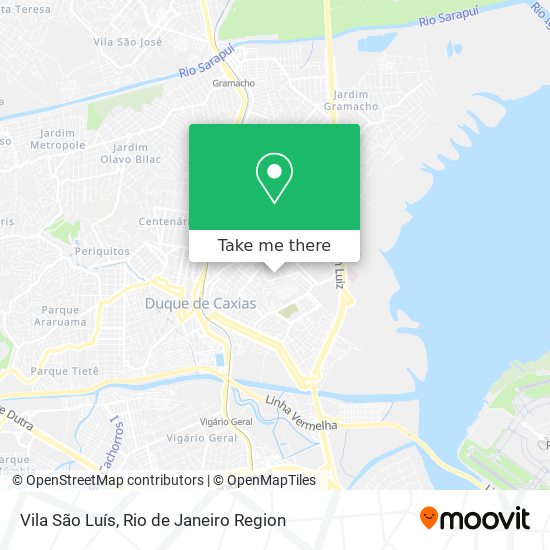 Vila São Luís map