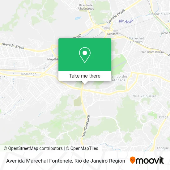 Avenida Marechal Fontenele map