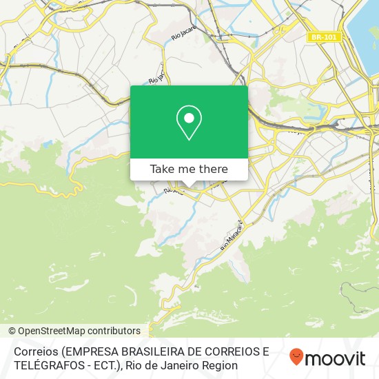 Correios (EMPRESA BRASILEIRA DE CORREIOS E TELÉGRAFOS - ECT.) map