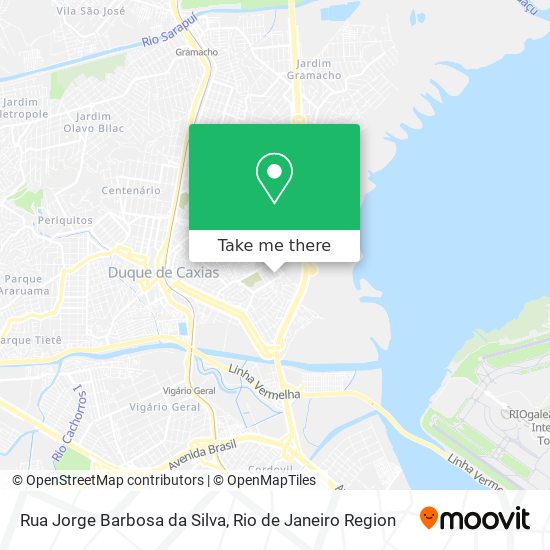 Rua Jorge Barbosa da Silva map