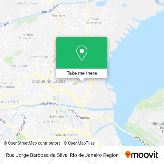 Rua Jorge Barbosa da Silva map