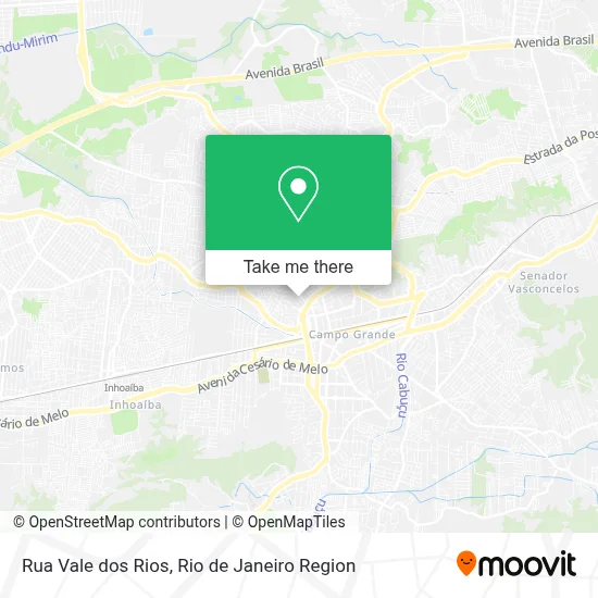 Rua Vale dos Rios map
