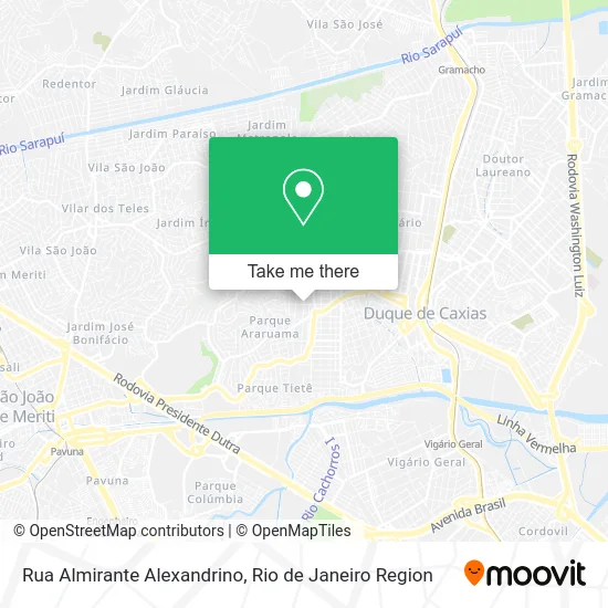 Rua Almirante Alexandrino map