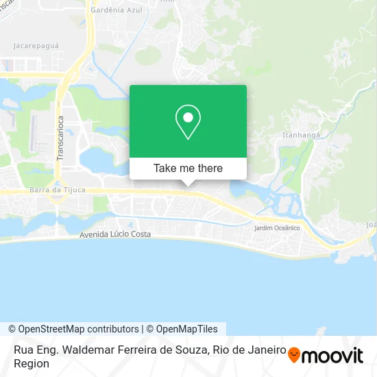 Rua Eng. Waldemar Ferreira de Souza map