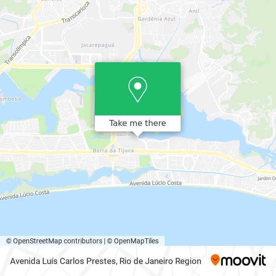 Avenida Luís Carlos Prestes map