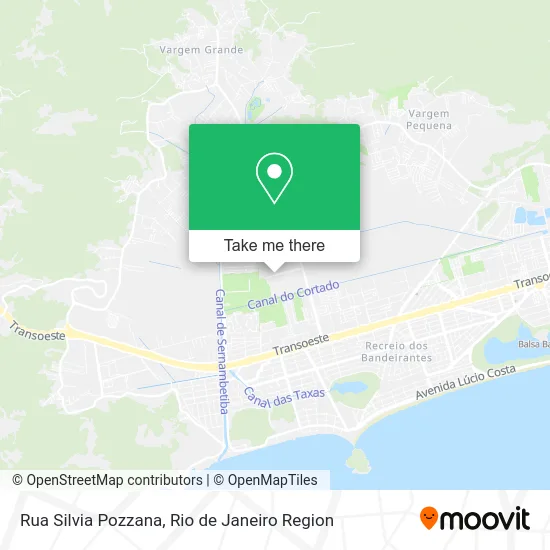 Rua Silvia Pozzana map