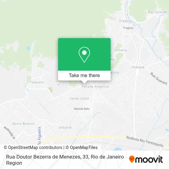 Rua Doutor Bezerra de Menezes, 33 map