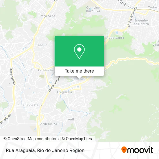 Rua Araguaia map