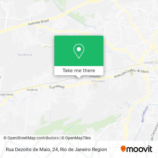 Rua Dezoito de Maio, 24 map