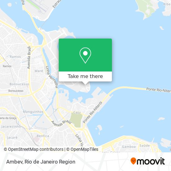 Mapa Ambev