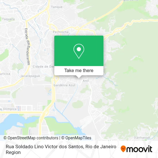 Rua Soldado Lino Victor dos Santos map