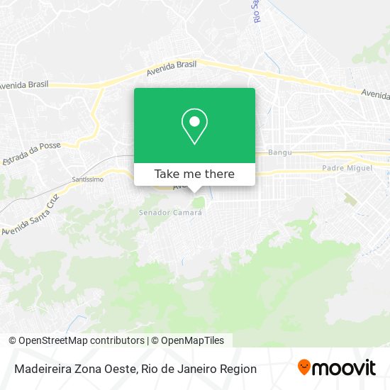 Madeireira Zona Oeste map