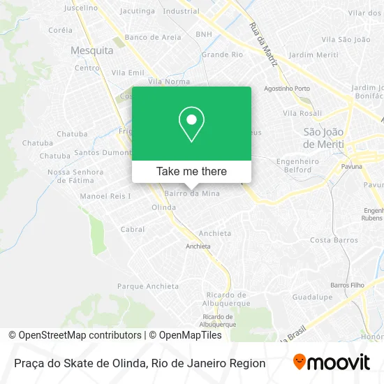 Praça do Skate de Olinda map