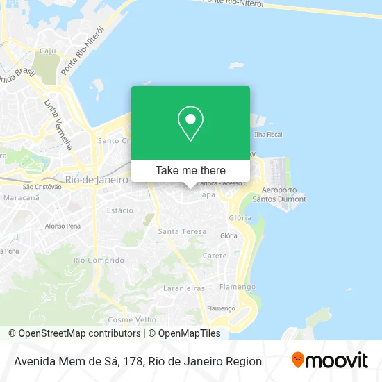 Avenida Mem de Sá, 178 map