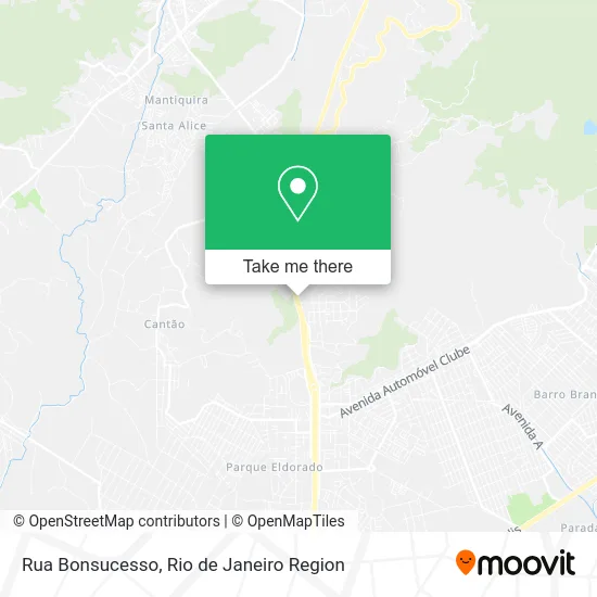 Rua Bonsucesso map