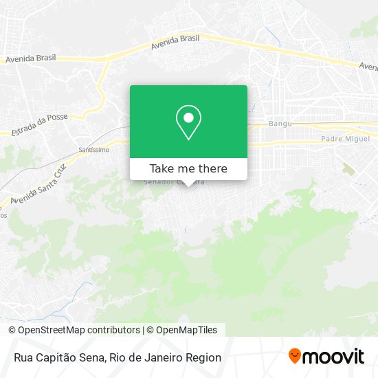 Rua Capitão Sena map