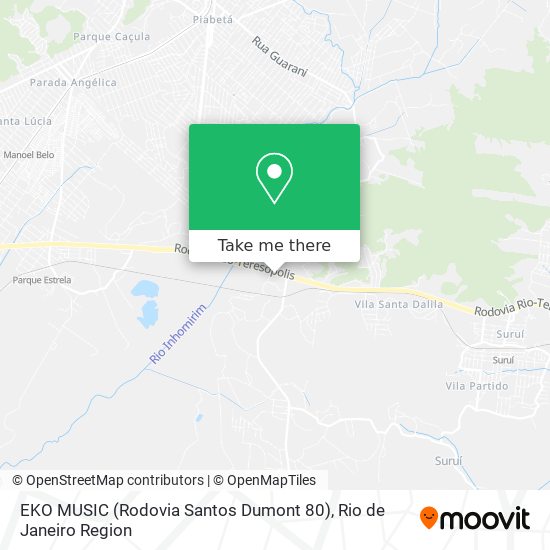 EKO MUSIC (Rodovia Santos Dumont 80) map