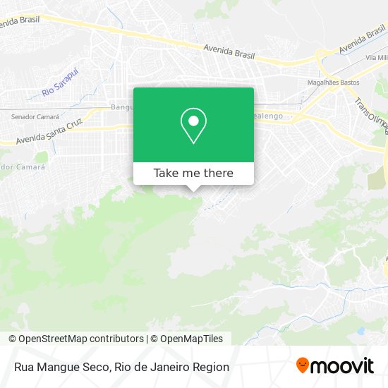 Rua Mangue Seco map