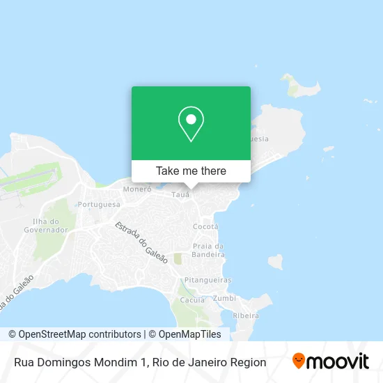 Rua Domingos Mondim 1 map