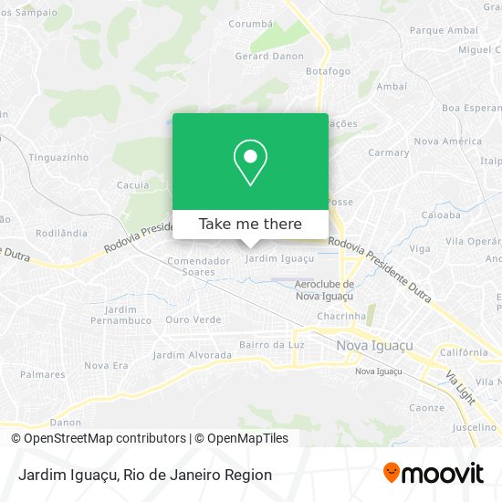 Jardim Iguaçu map