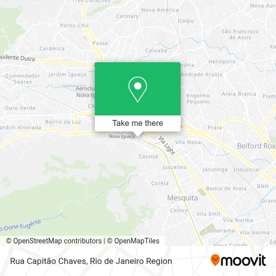 Rua Capitão Chaves map