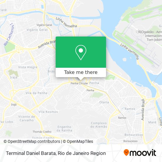 Mapa Terminal Daniel Barata