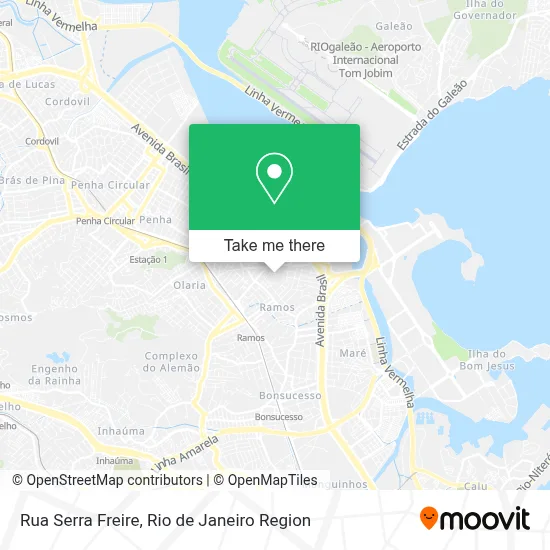 Rua Serra Freire map