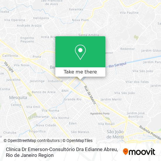 Clínica Dr Emerson-Consultório Dra Edianne Abreu map