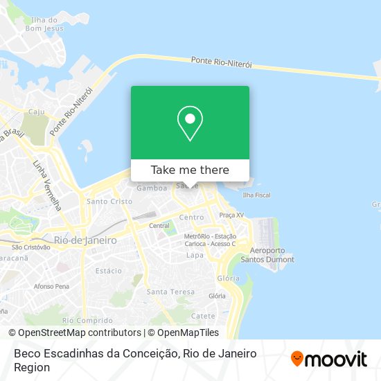 Beco Escadinhas da Conceição map
