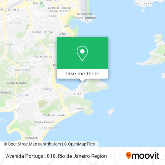 Mapa Avenida Portugal, 818