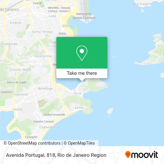 Avenida Portugal, 818 map