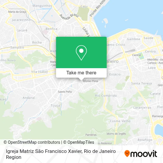 Igreja Matriz São Francisco Xavier map